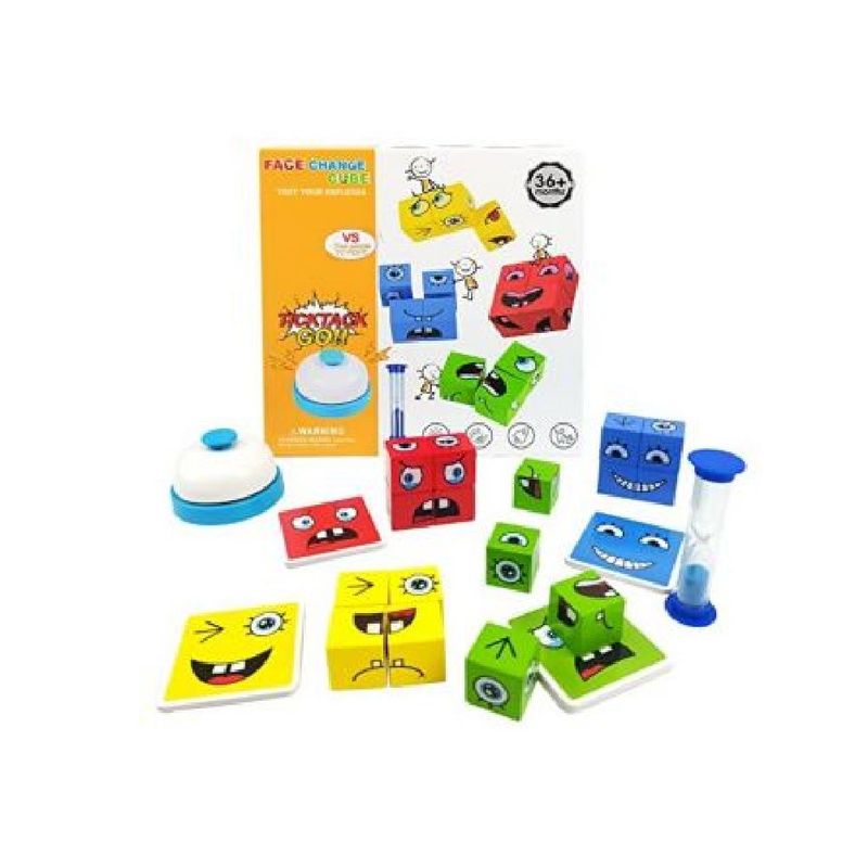 GENERICO - Juego Cubos Didácticos Emociones Para Niños