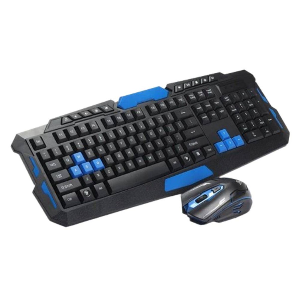 GENERICO - Teclado y Mouse Gamer Multimedia Pc Laptop Inalambrico