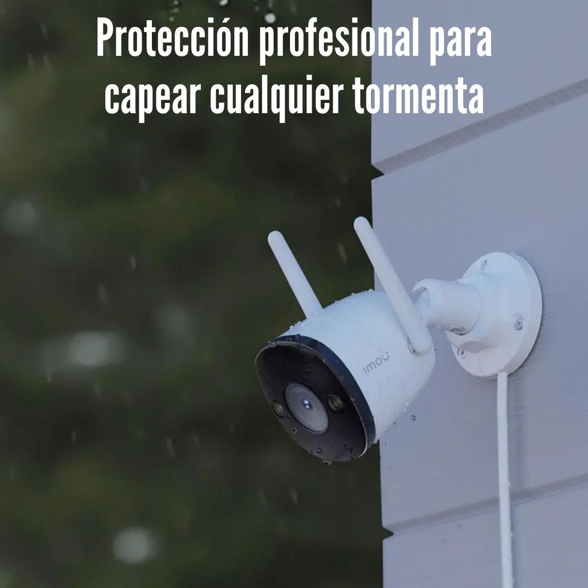 IMOU - IMOU - Cámara WiFi Bullet 3 3MP S3E-3M0WE 2K IP67 - Blanco