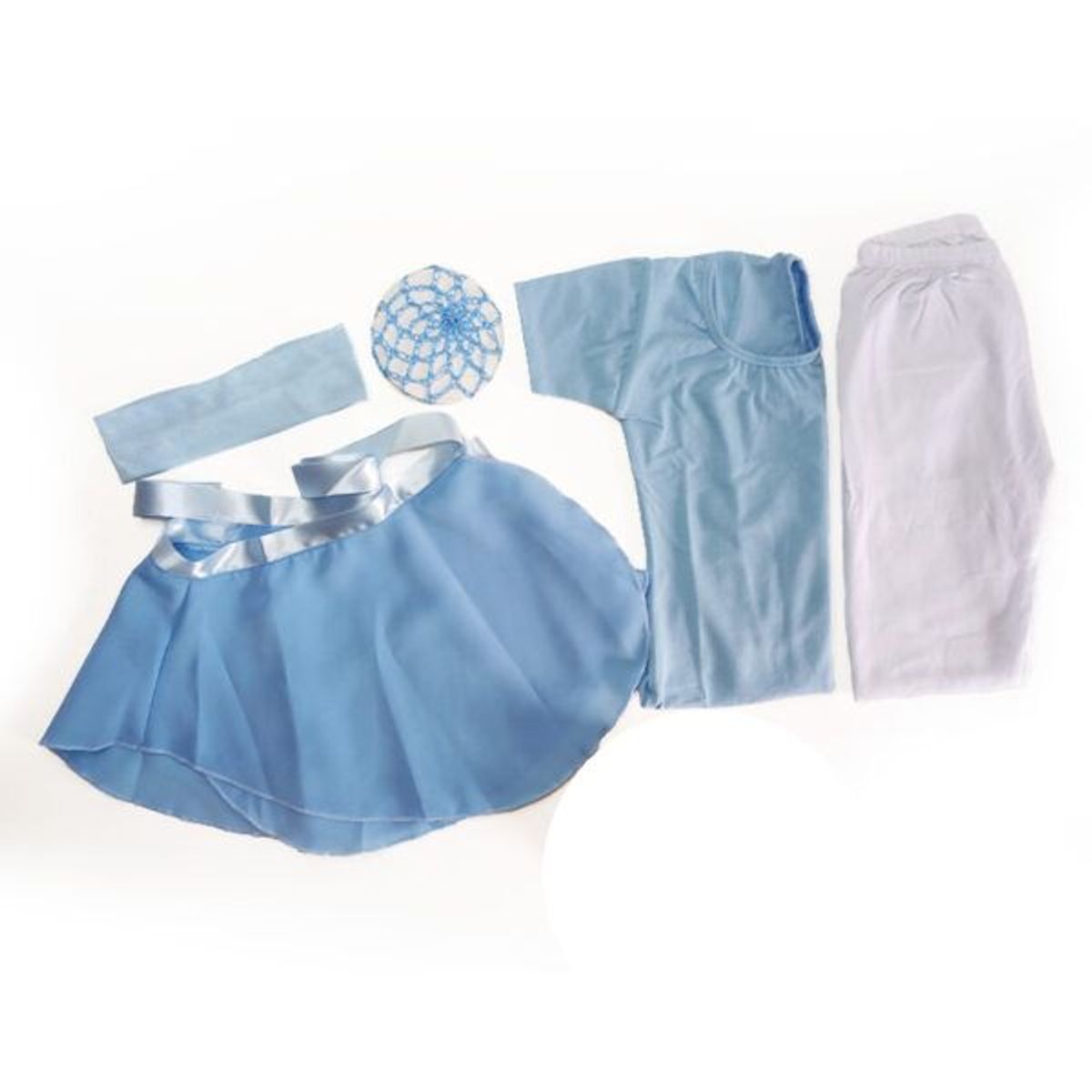 GENERICO - CONJUNTOS  TRAJE  DE BALLET CIELO