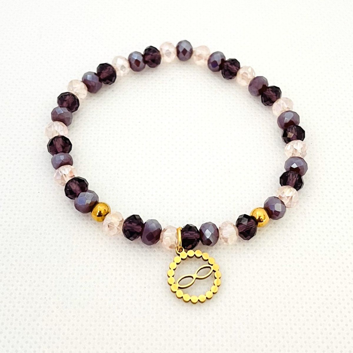 GENERICO - Pulsera Muranos y Acero - Bryana