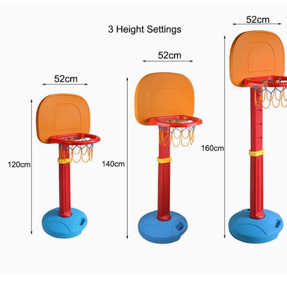 GENERICO - Canasta de Baloncesto Regulable Basket con Pelotita