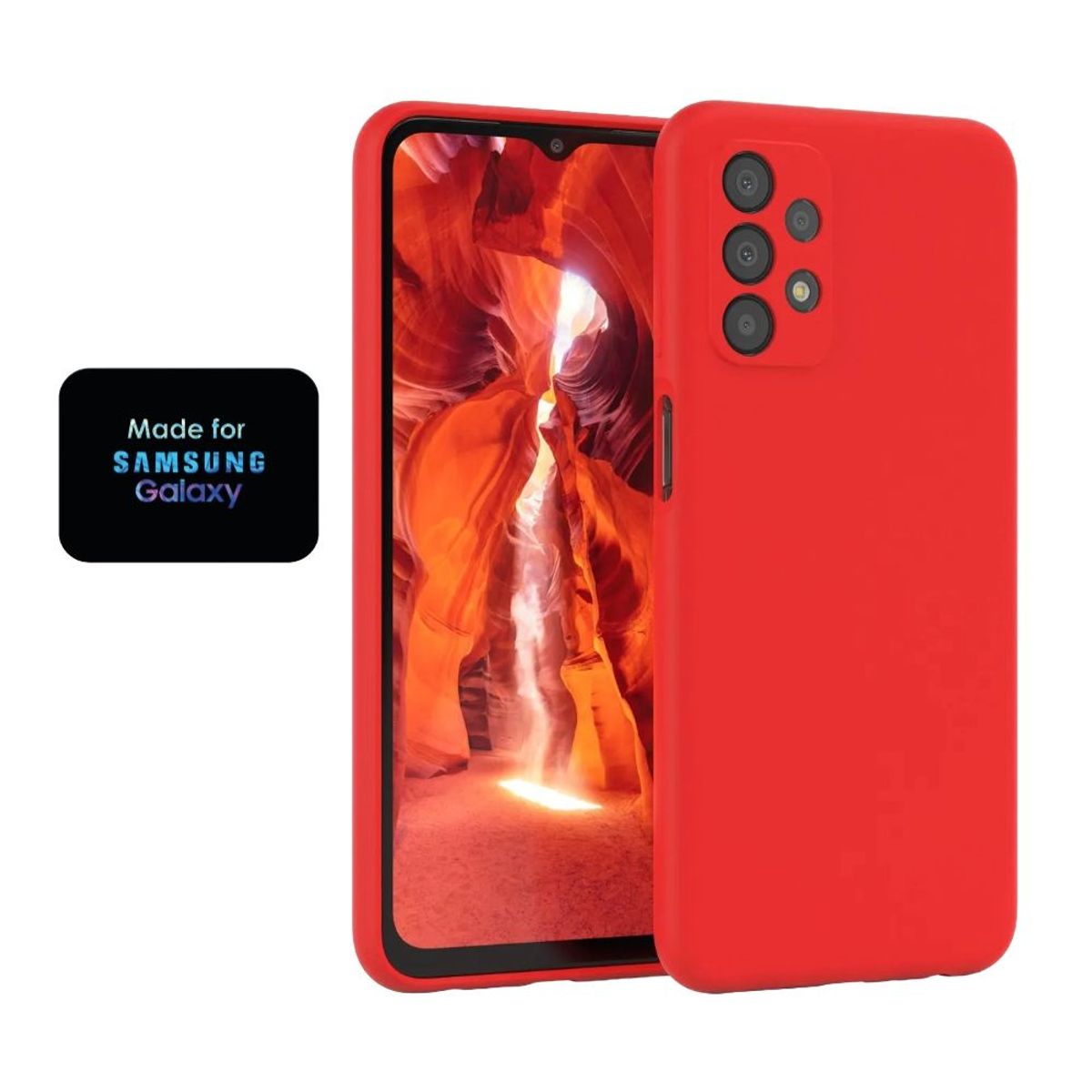 GENERICO - Silicone Case Samsung A23 Con Marca