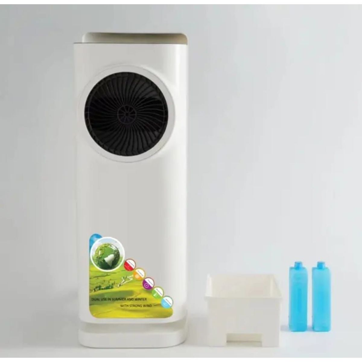 GENERICO - Ventilador Calentador Ventilador Portátil Inteligente 2 en 1