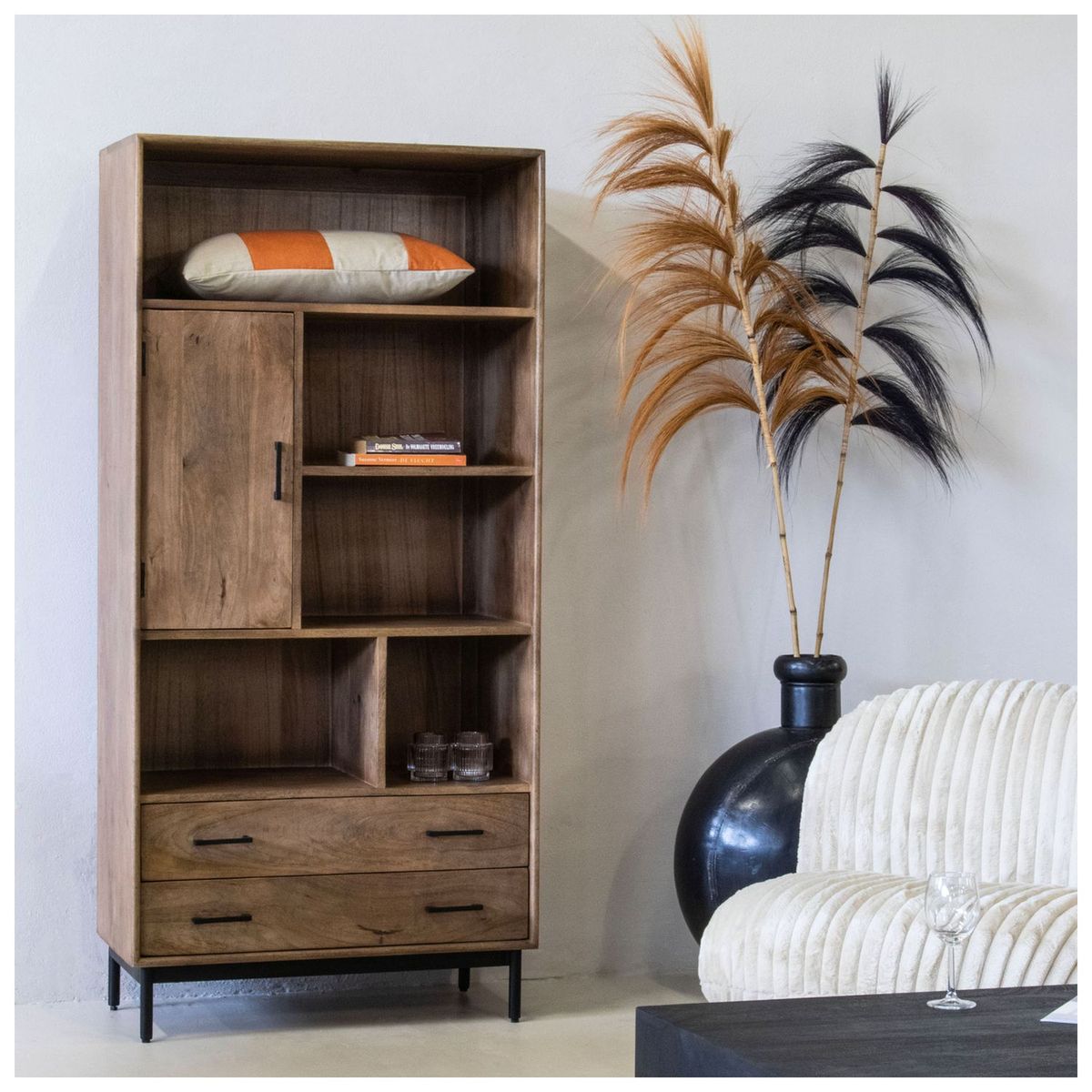 VENTITAS HOME - Estante Vanguardista Timoná Ventitas Home Espresso