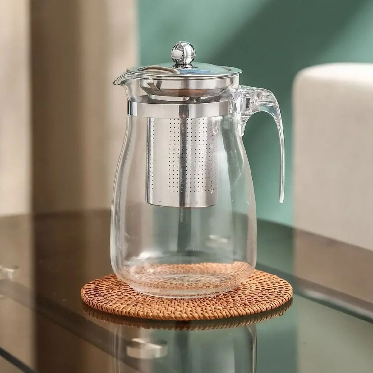 GENERICO - Tetera mate de vidrio