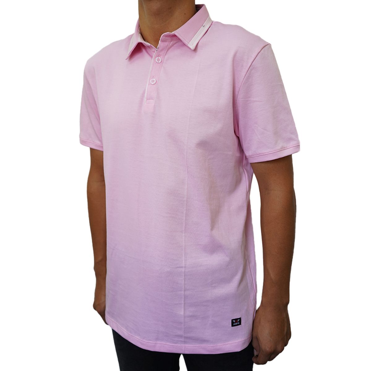 JUSTO - POLO PARA HOMBRE CAMISERO BOX - JERSEY 100% ALGODON  SLIM FIT