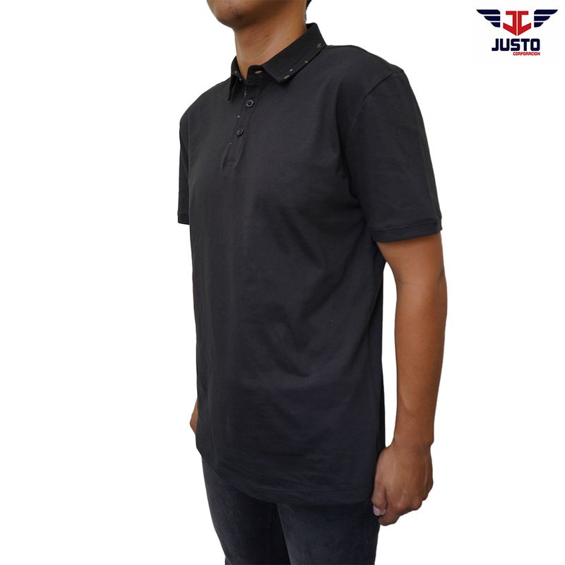 JUSTO - POLO PARA HOMBRE CAMISERO BOX - JERSEY 100% ALGODON  SLIM FIT