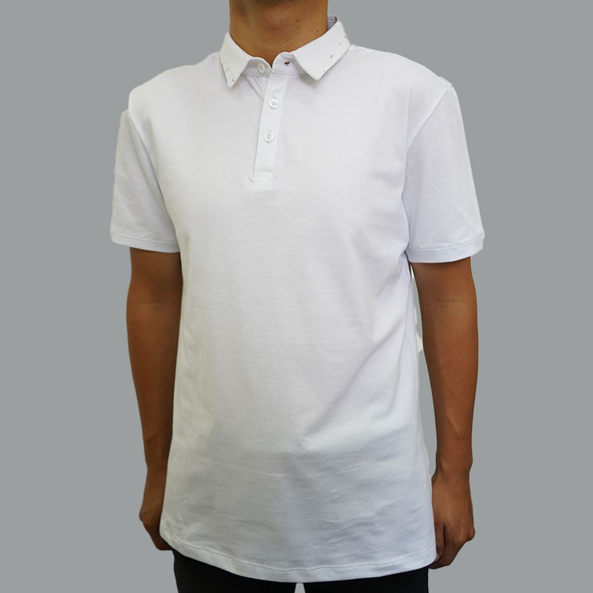 JUSTO - POLO PARA HOMBRE CAMISERO BOX - JERSEY 100% ALGODON  SLIM FIT