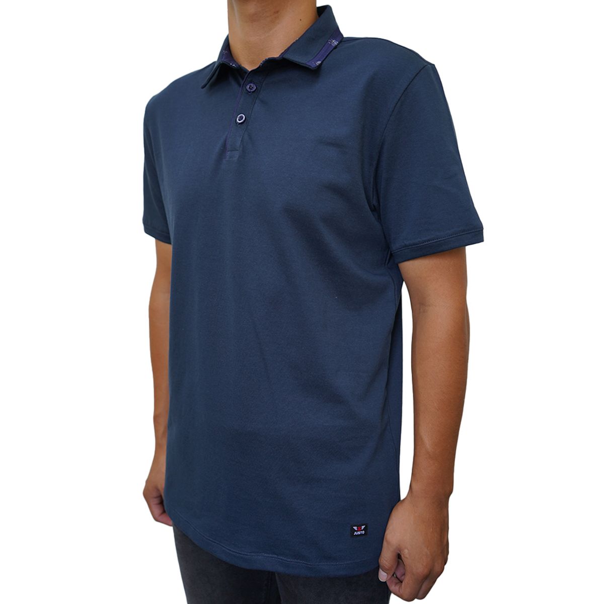 JUSTO - POLO PARA HOMBRE CAMISERO BOX - JERSEY 100% ALGODON  SLIM FIT