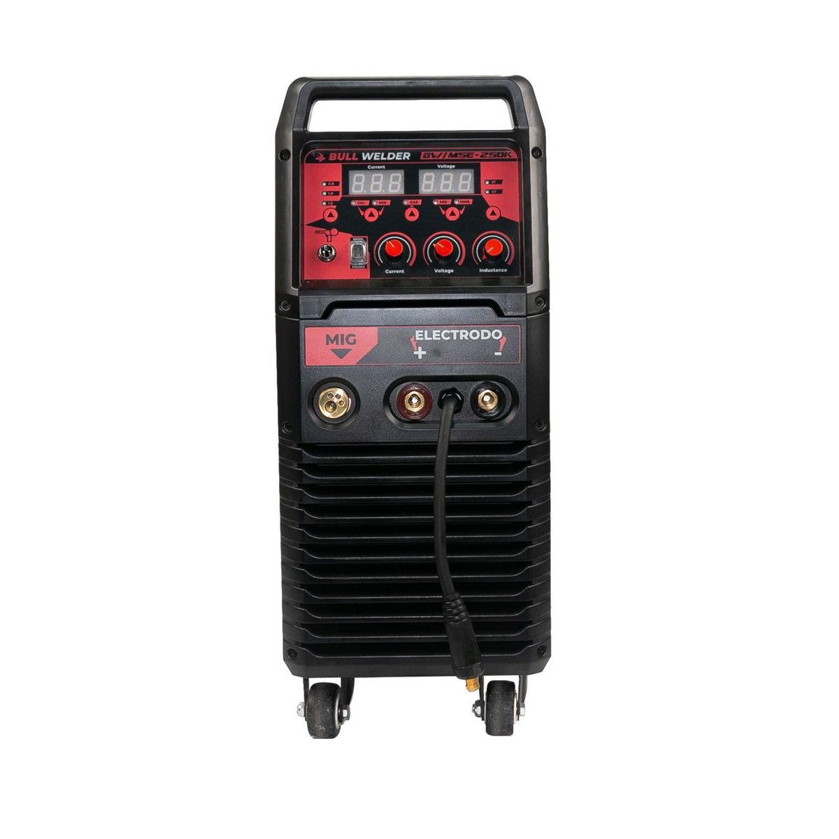 GENERICO - Máquina de Soldar Multiprocesor, 250 Amperios, Bull Welder