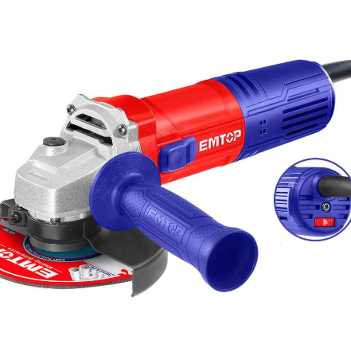 EMTOP - ESMERIL ANGULAR 4 ½"  900W VEL VARIABLE - EAGRS09051 EMTOP