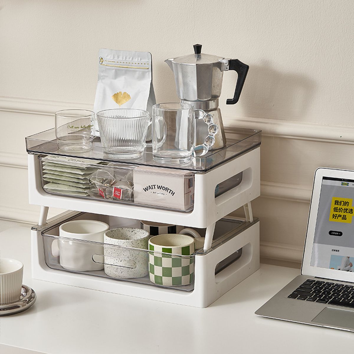 GENERICO - ORGANIZADOR MULTIFUNCIONAL DOS NIVELES