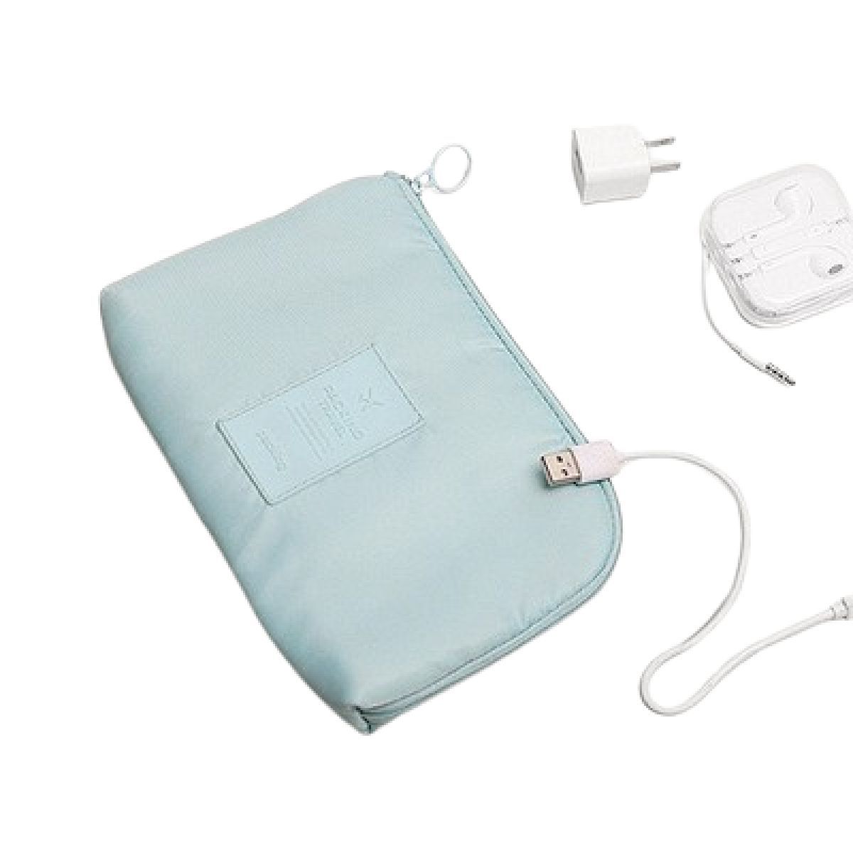 GENERICO - PACK ORGANIZADOR  ROPA INTERIOR+ORGANIZ. CABLES  PARA VIAJES