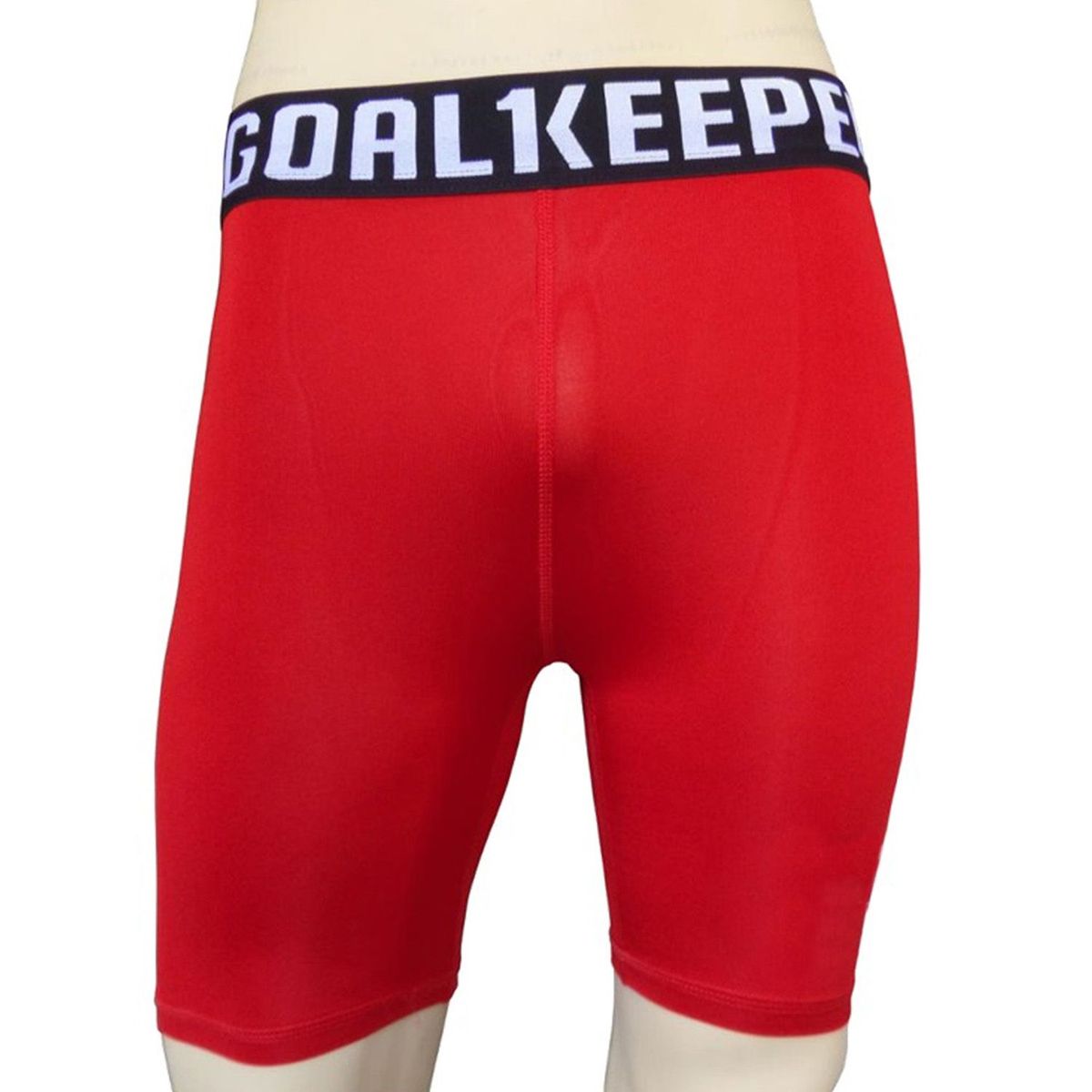 GENERICO - malla short licra pantaloneta hombre rojo