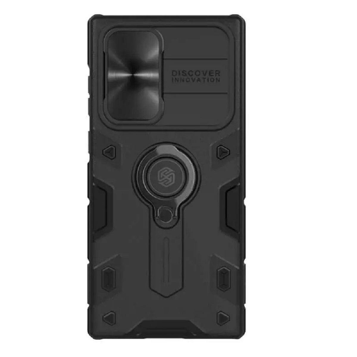 NILLKIN - Funda Nillkin CamShield Armor para Samsung Galaxy S22 Ultra - Negro