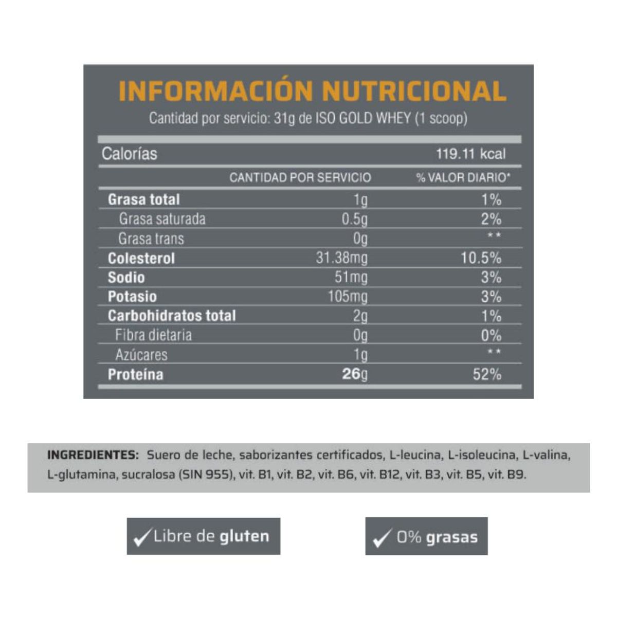 LEVEL PRO - LEVEL PRO Iso Gold Whey 1.1 kg Vainilla + Regalos