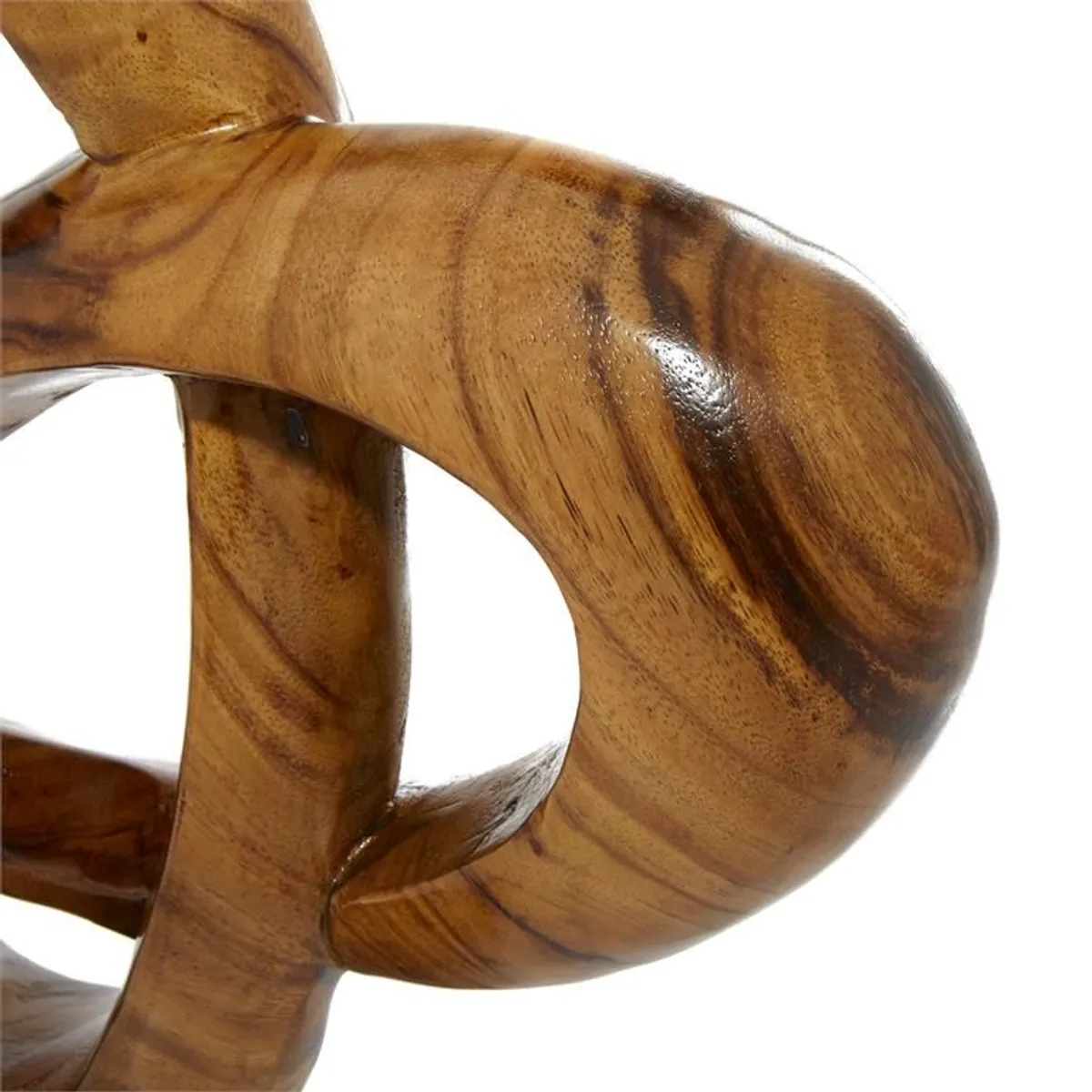 GENERICO - Escultura Abstracta De Madera