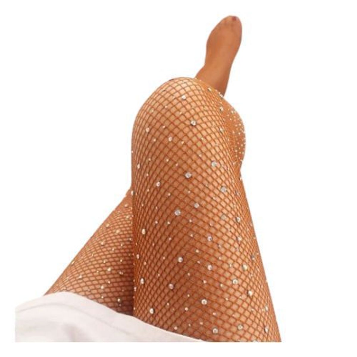 GENERICO - Panty Profesional Mallas Medias Latino para Baile con brillos