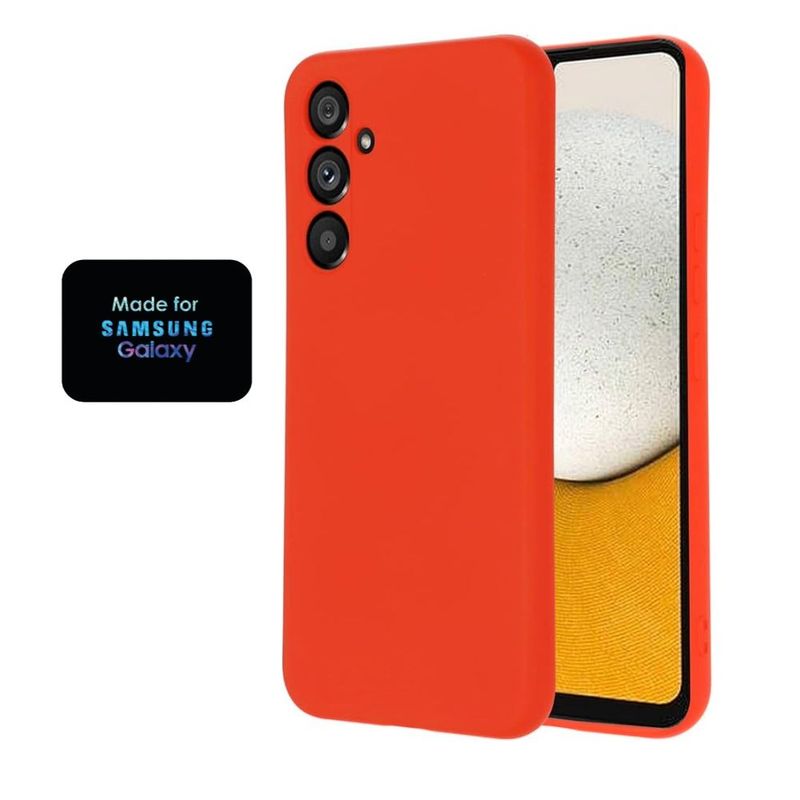 GENERICO - Silicone Case Samsung A34 Con Marca