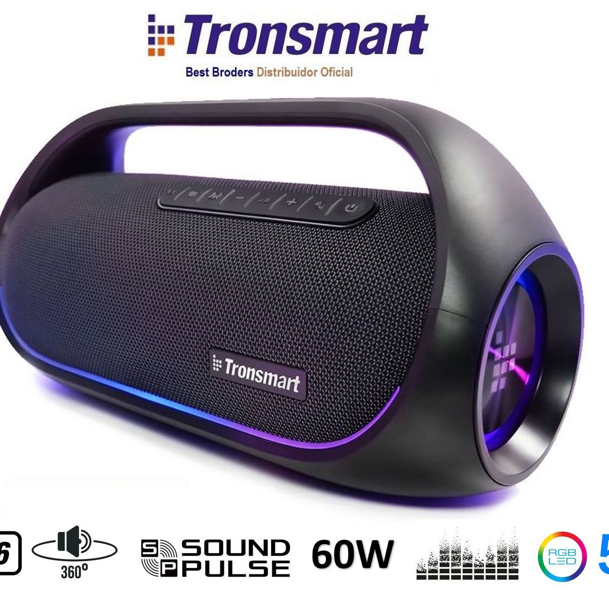 TRONSMART - Tronsmart Bang 2da Generacion 2024 Parlante Bluetooth 60W