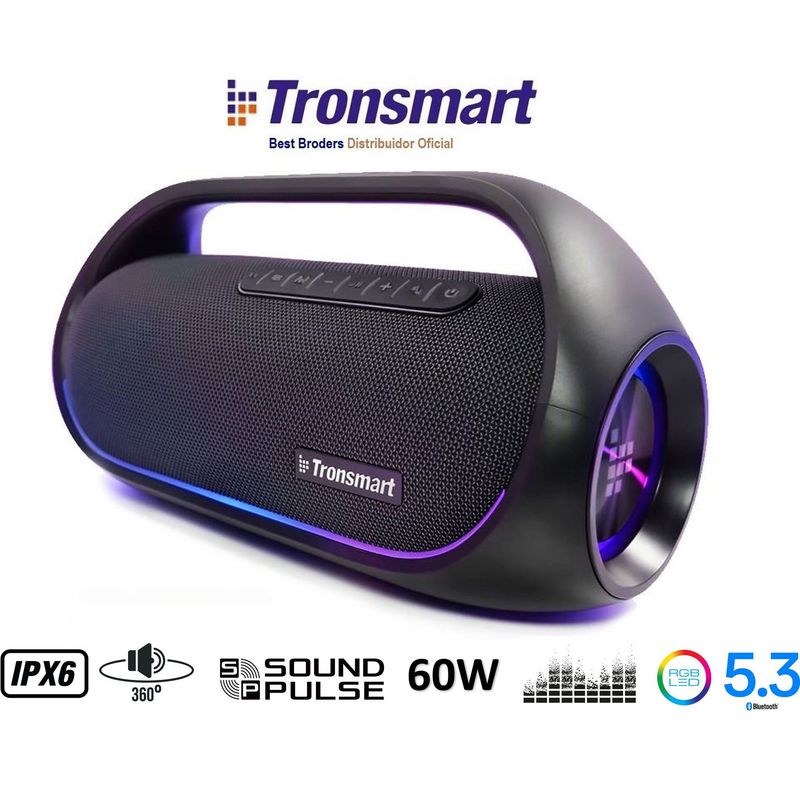 TRONSMART - Tronsmart Bang 2da Generacion 2024 Parlante Bluetooth 60W