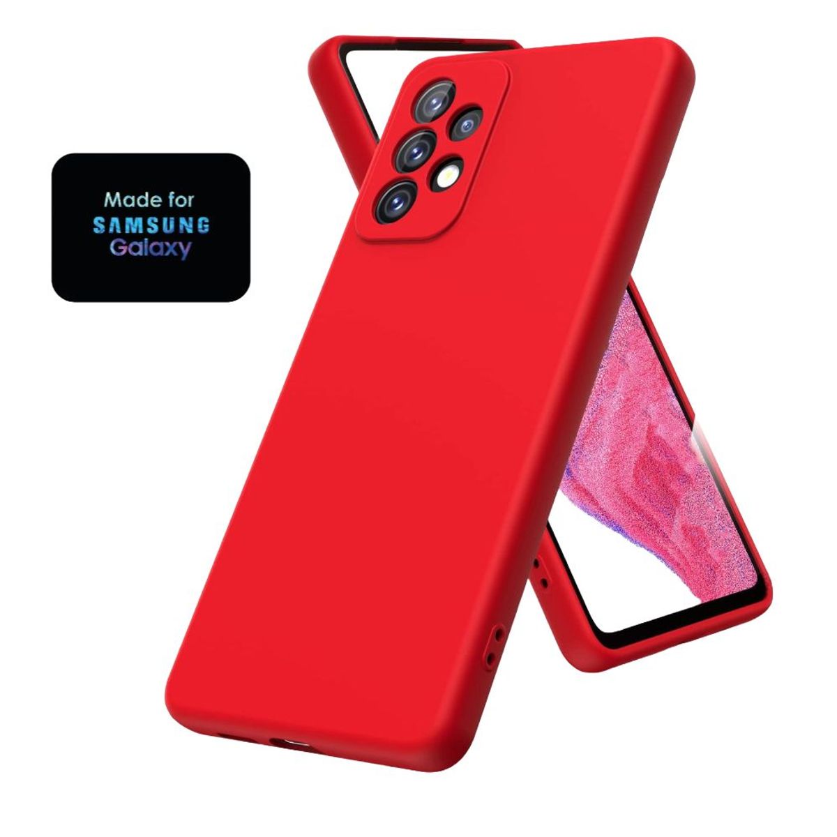 GENERICO - Silicone Case Samsung A13 4g Con Marca