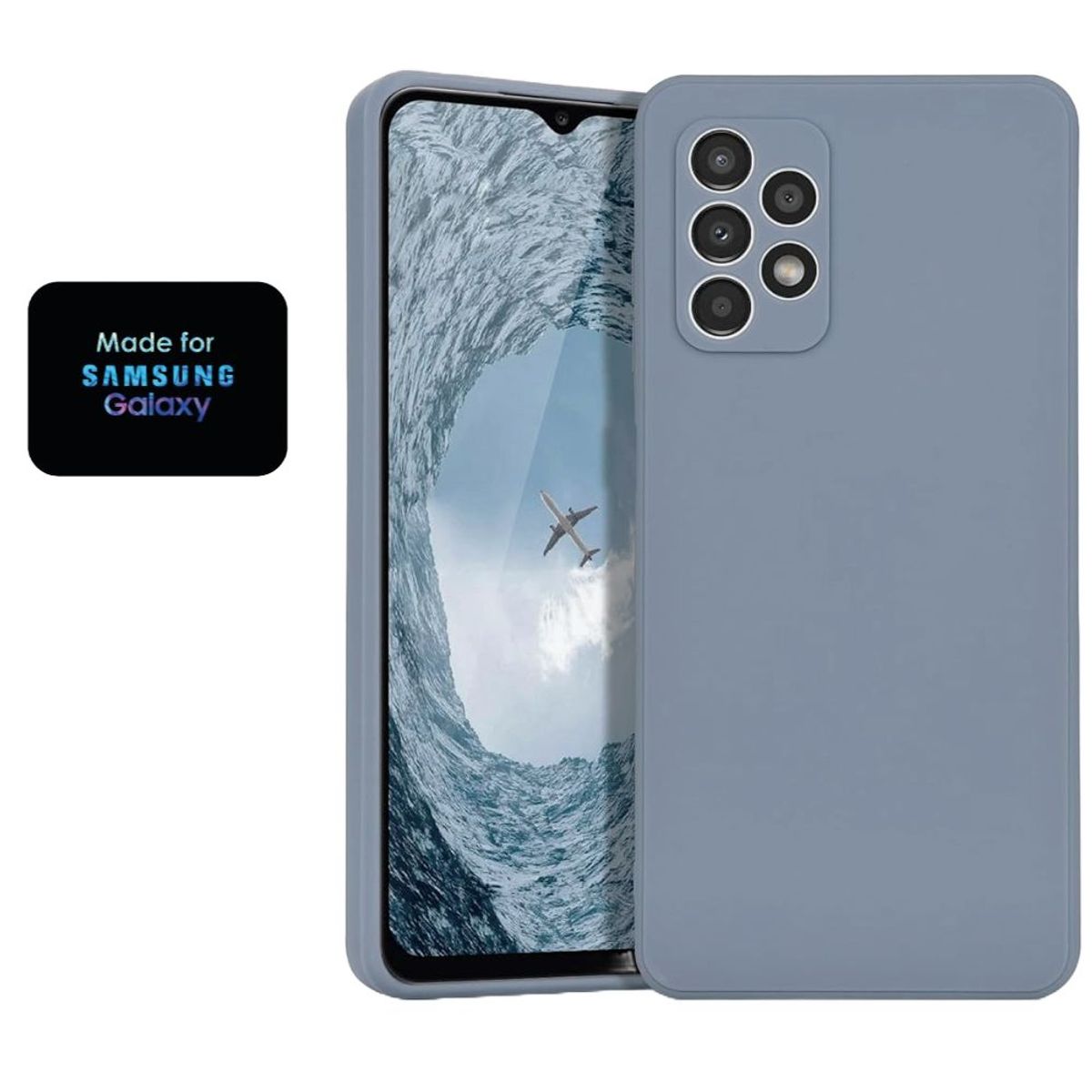 GENERICO - Silicone Case Samsung A13 4g Con Marca