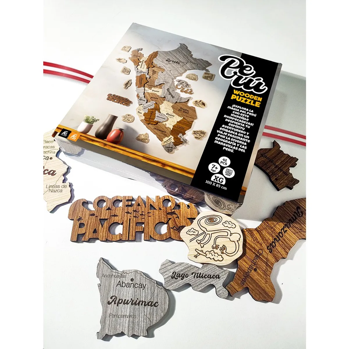 A ANUARIOS EXCLUSIVOS - Rompecabeza MAPA PERU XG