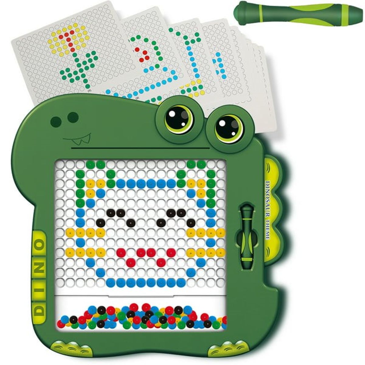 GENERICO - JUGUETE TABLERO DE DIBUJO MAGNETICO DINOSAURIO EXTRAGRANDE