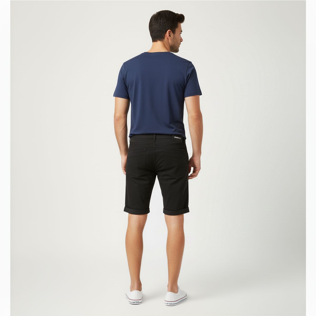 GENERICO - short dril para hombre