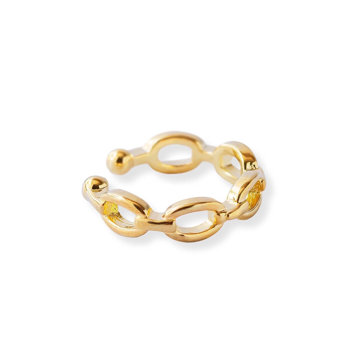 AMBAR JOYERIA - Piercing cadenas tifany LAMINADO EN ORO