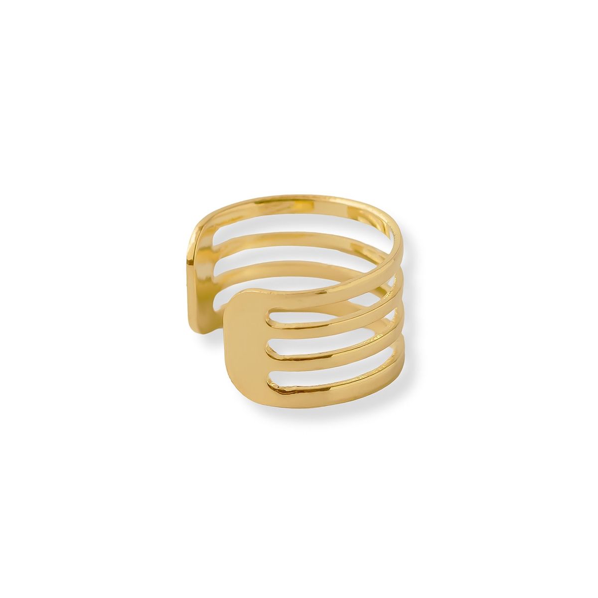 AMBAR JOYERIA - Piercing Lineas LAMINADO EN ORO