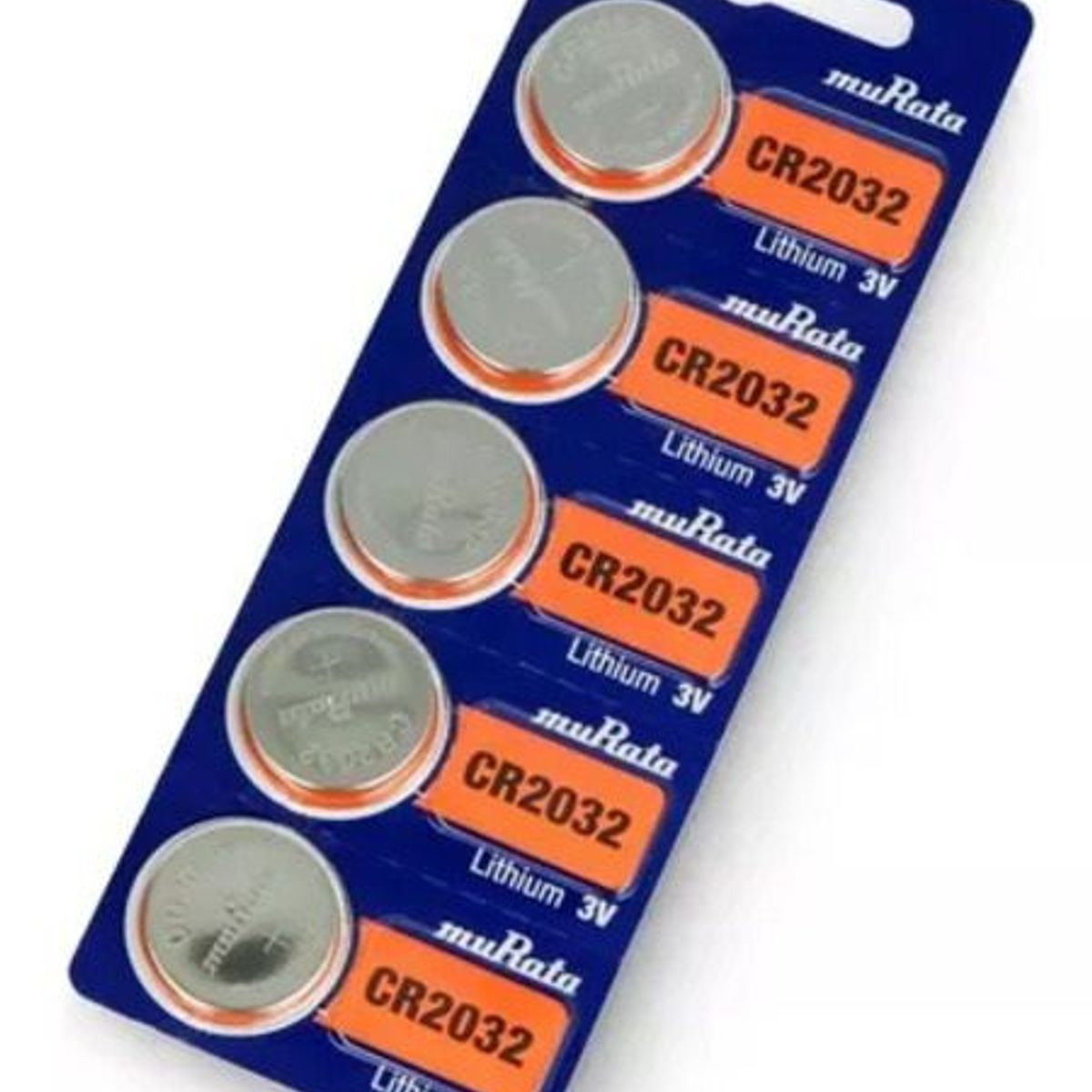 GENERICO - PILAS CR2032 3V MURATA LITIO X 5 UNIDADES