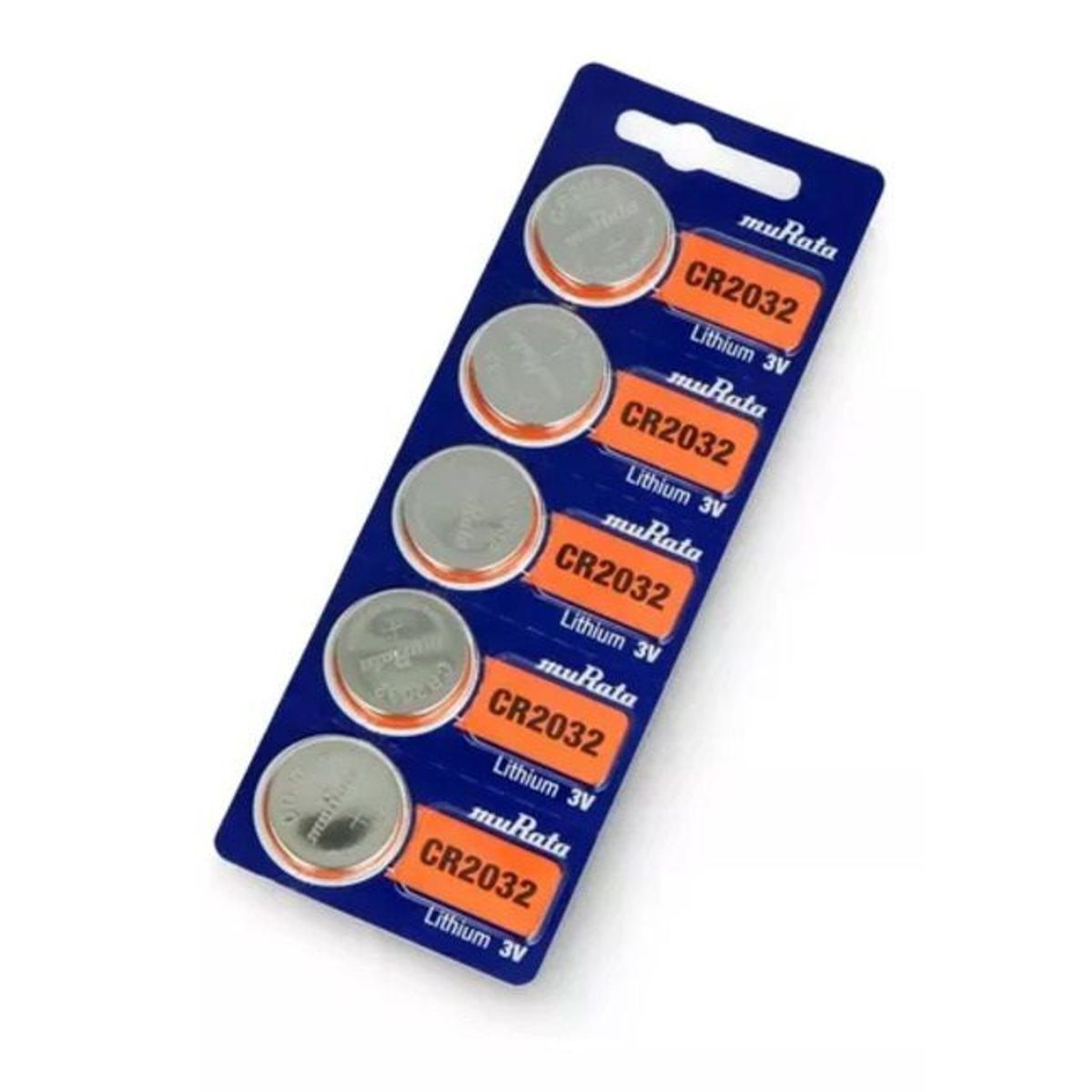 GENERICO - PILAS CR2032 3V MURATA LITIO X 5 UNIDADES