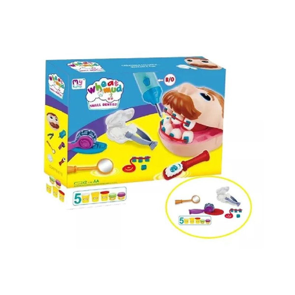 GENERICO - Plastilina El Dentista Bromista Juguete