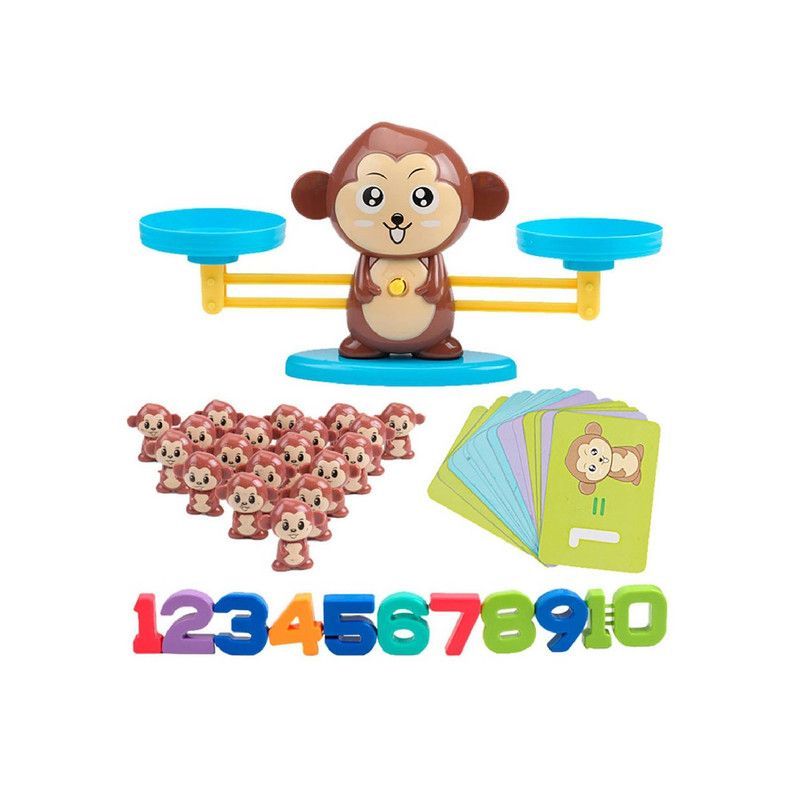 GENERICO - Juego Educativo Balanza Equilibrio de Monito