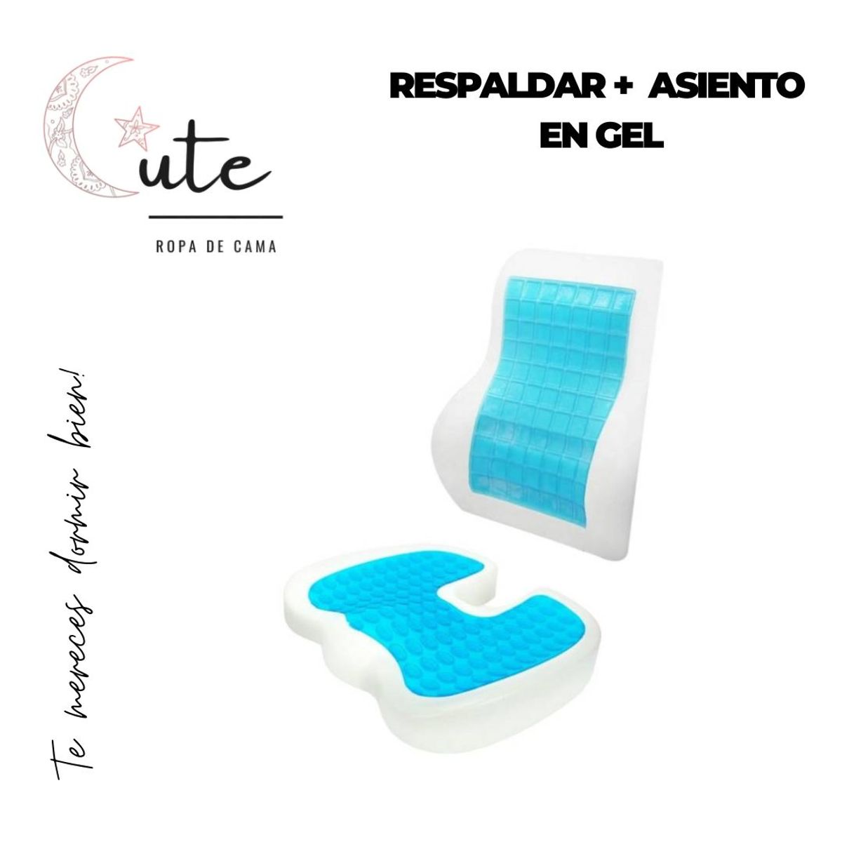 GENERICO - RESPALDAR  ASIENTO VISCOELÁSTICO