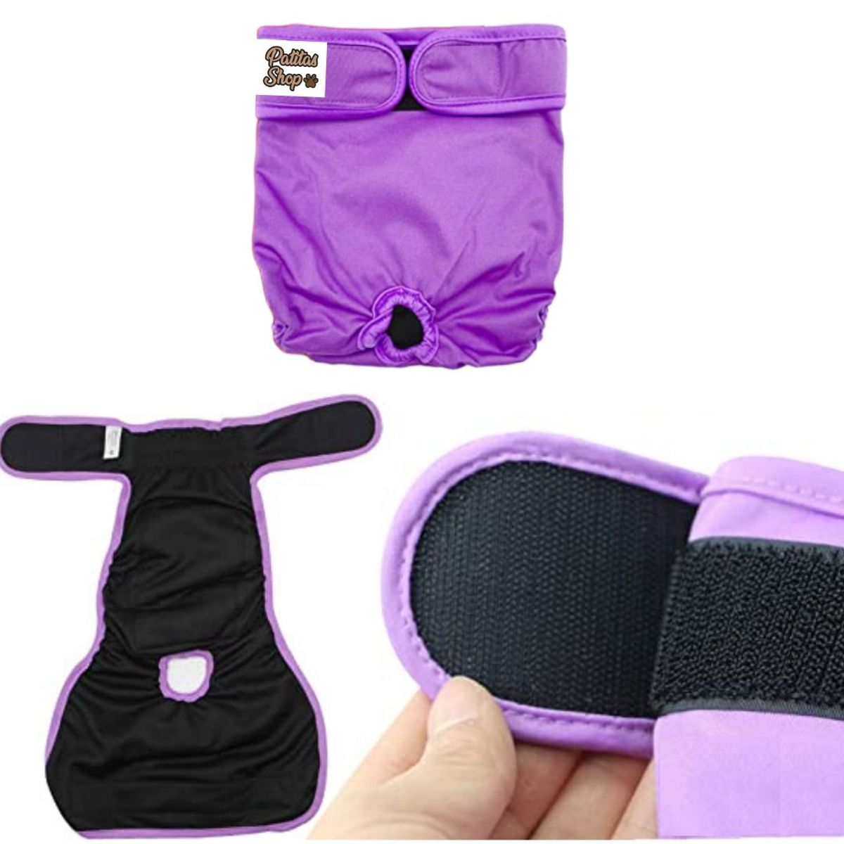 GENERICO - Pañal de Celo Reutilizable Ecológico Para Hembra XXL