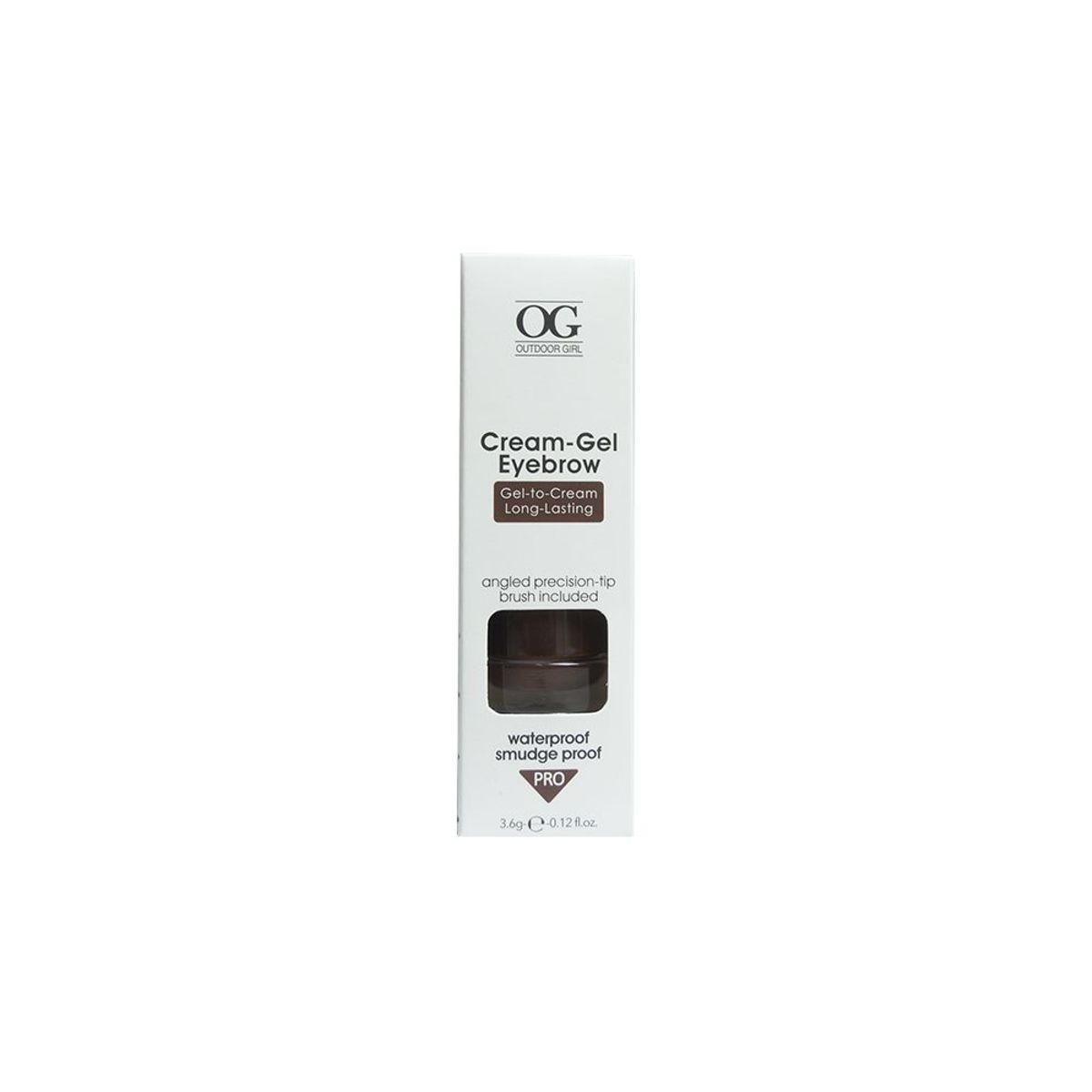 OG - Delineador de Cejas en Crema-Gel 05 Dark Brown 4gr OG