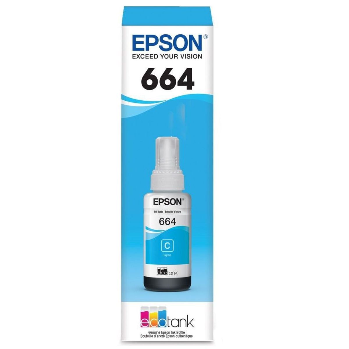 EPSON - Tinta 664 original tinta epson tinta cyan epson serie L