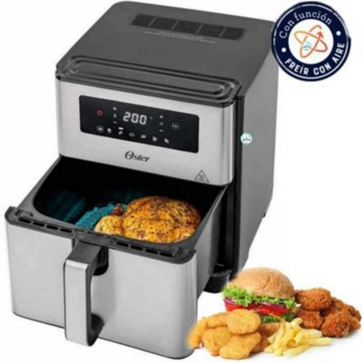 OSTER - Freidora de aire Diamond Force 9L CKSTAF90D