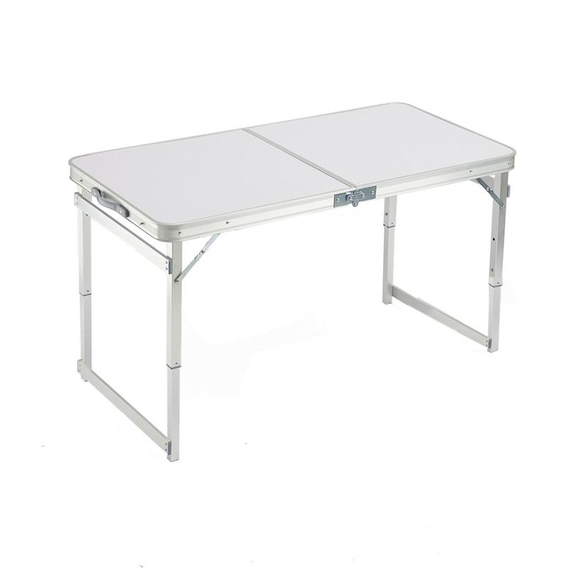 TERRA FORCE - Mesa Plegable Camping - Blanco