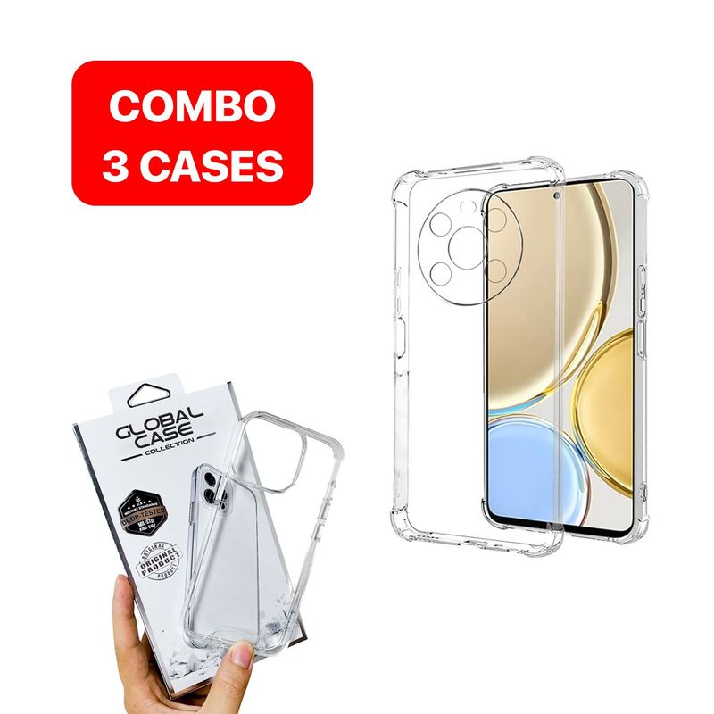 SPACE - Combo Case Space Para Huawei Honor X9 Transparente