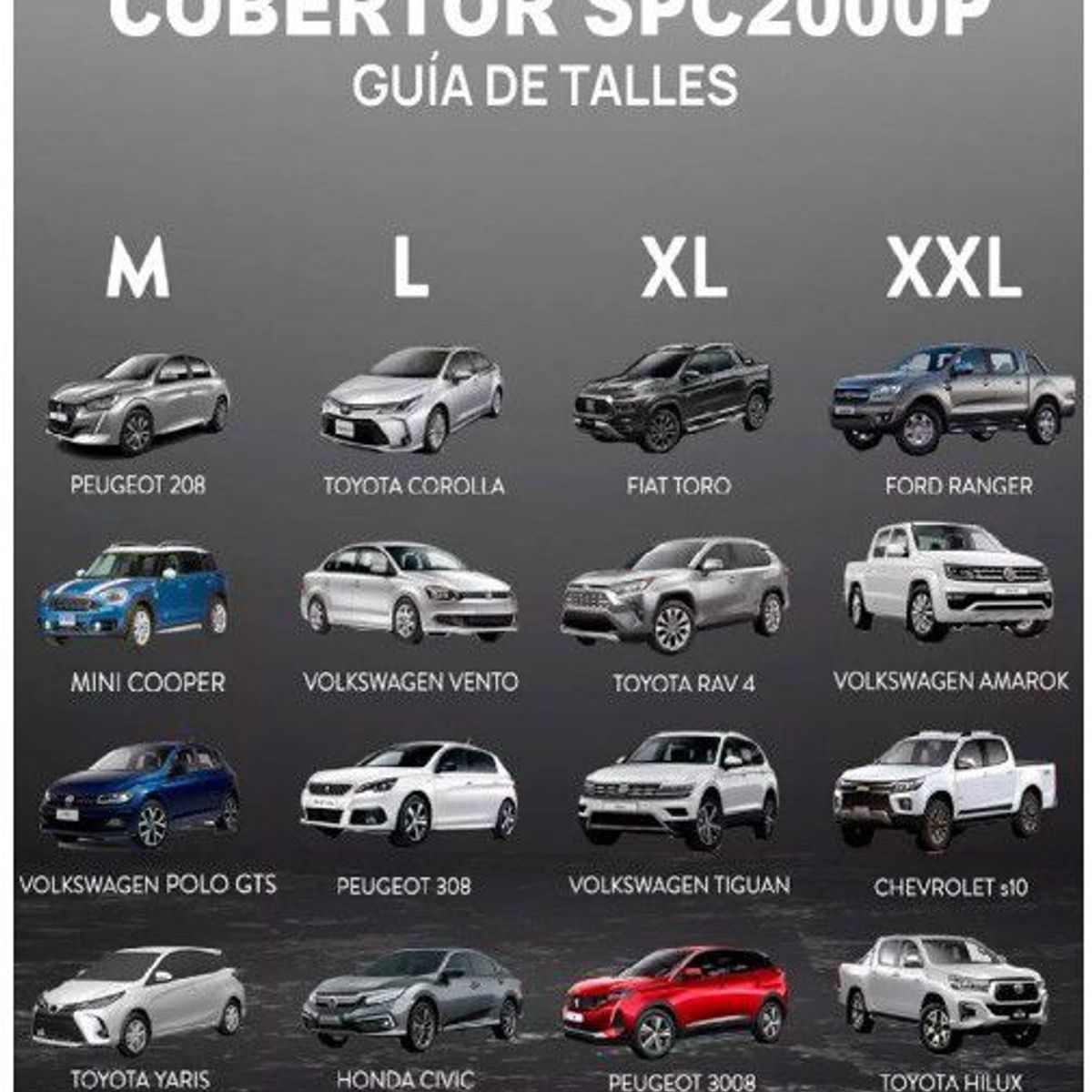 SPARCO - Cobertor Funda Auto XXL1 Sparco