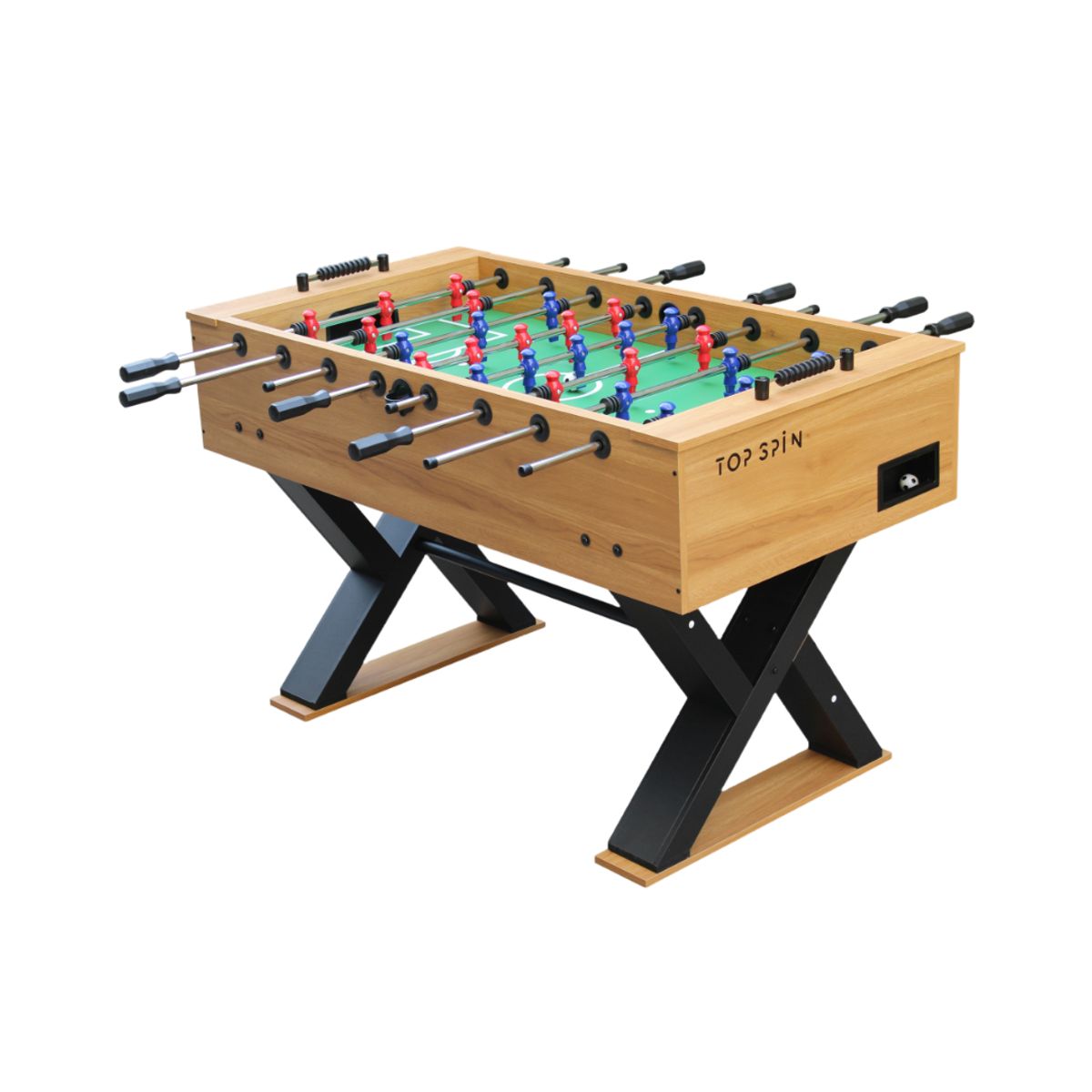 TOP SPIN - TACA TACA - MESA FUTBOLITO - CAFÉ CLARO