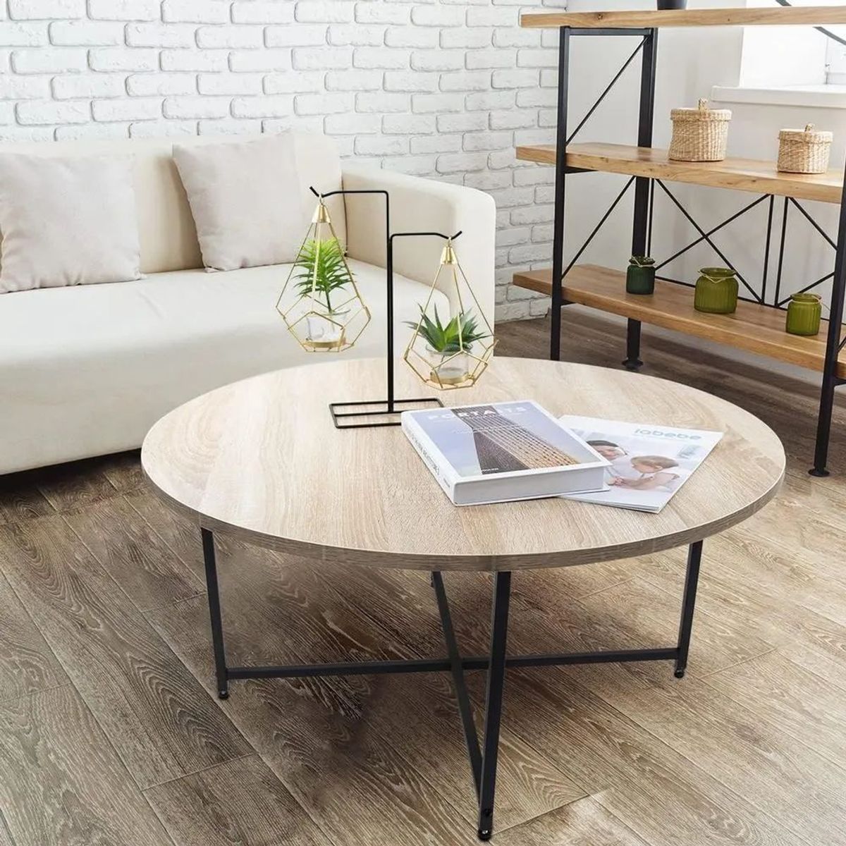 TU MESITA - Mesa de Centro Redonda Briela TU MESITA