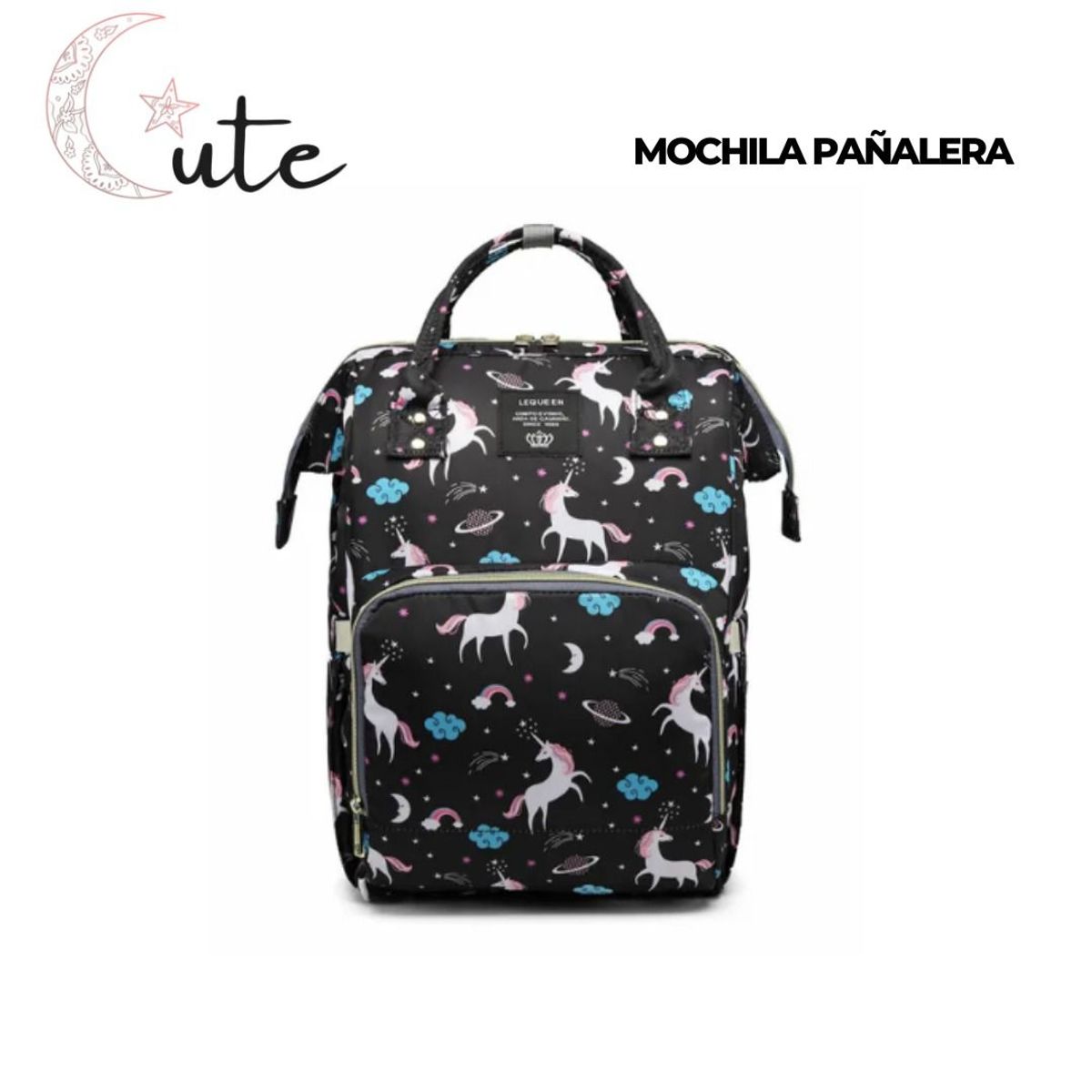 GENERICO - MOCHILA PAÑALERA PARA BEBÉ