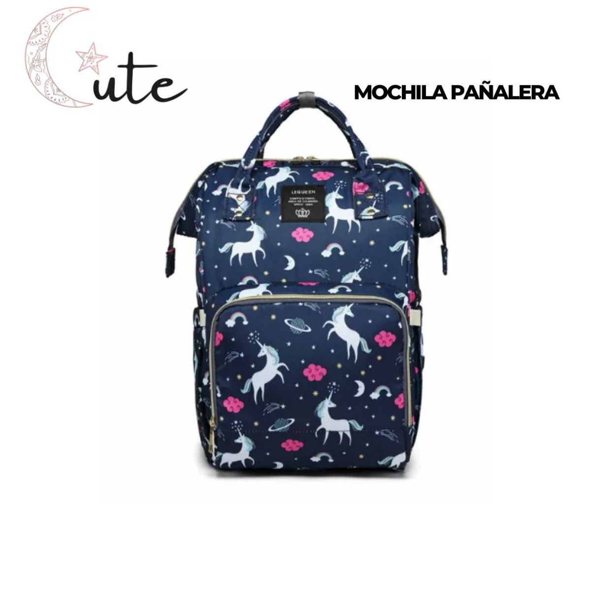 GENERICO - MOCHILA PAÑALERA PARA BEBÉ