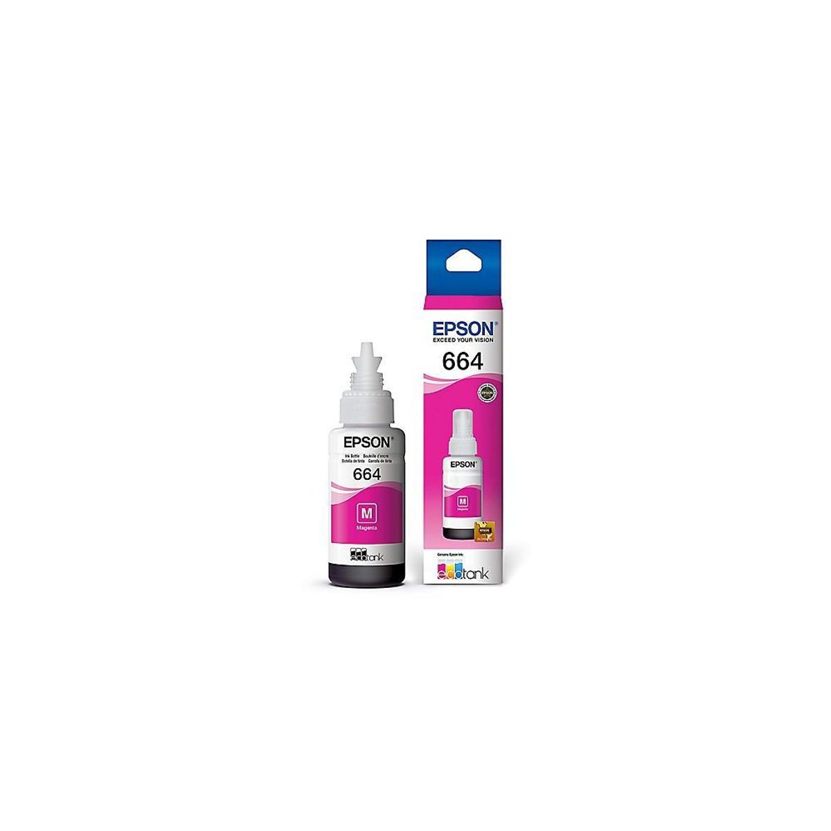 EPSON - Botella tinta EPSON T664220 magenta 664 serie L 100% original